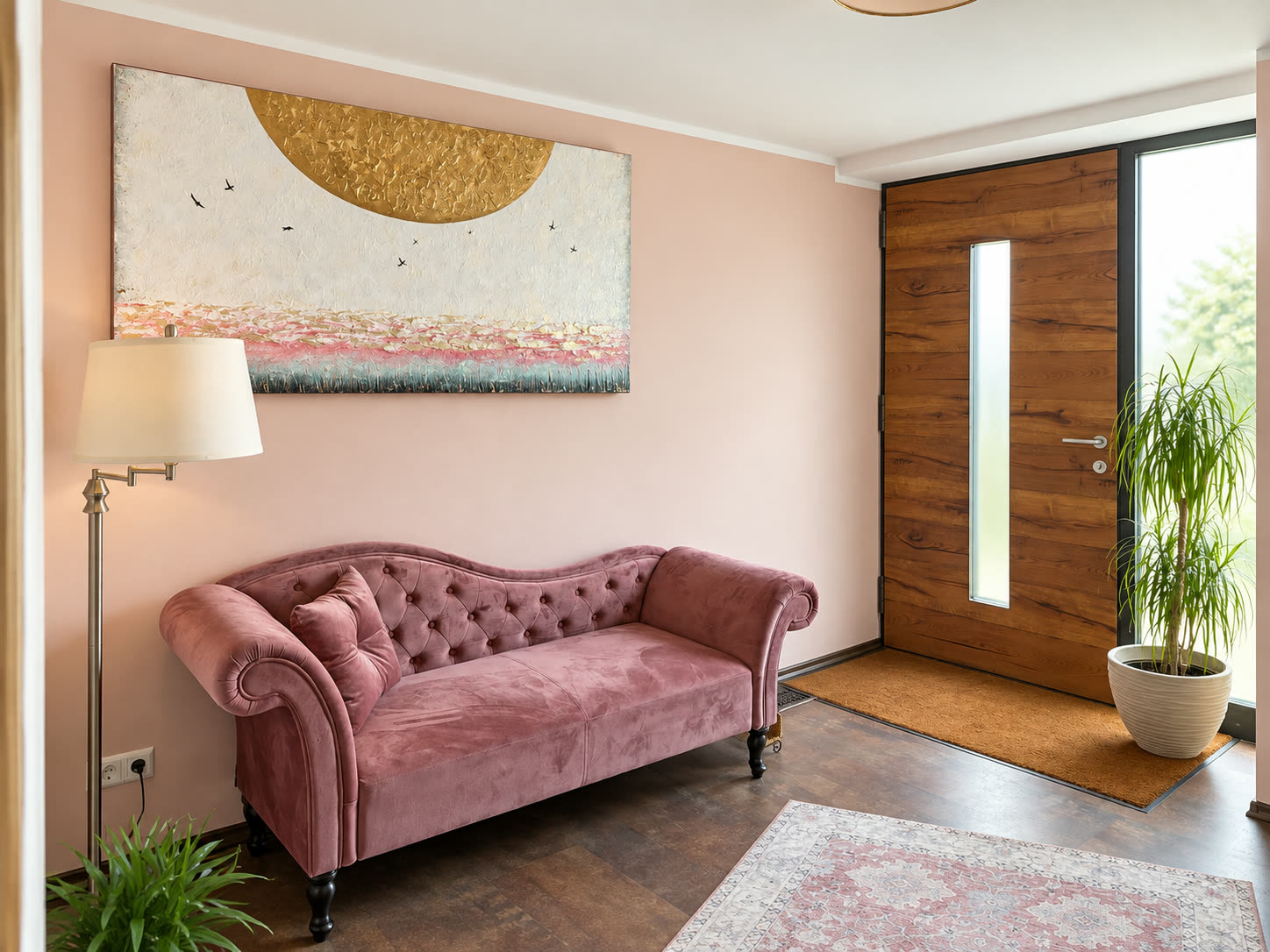 Eingangsbereich mit Sofa