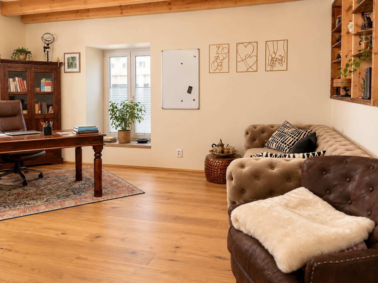 Praxisraum 2 mit Sofa